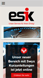 Mobile Screenshot of esik.de